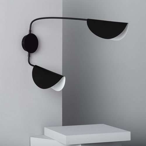 Lampe Murale Métal Sendai Noir