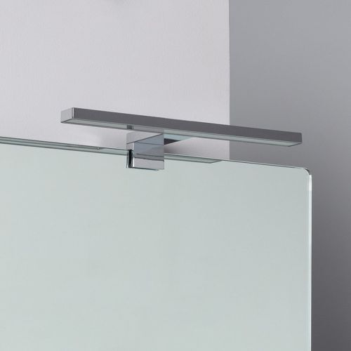 Applique Led Salle De Bain Carl 5w Argentée Pour Miroir Blanc Froid 6000k