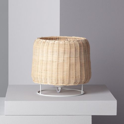 Lampe À Poser Rotin Gondia Naturel