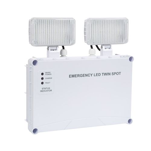 Éclairage De Sécurité Led 6w Twinspot Carré 6 W