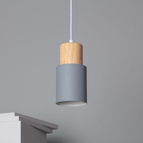 Suspension Bois Et Métal Kidonge 100 Mm