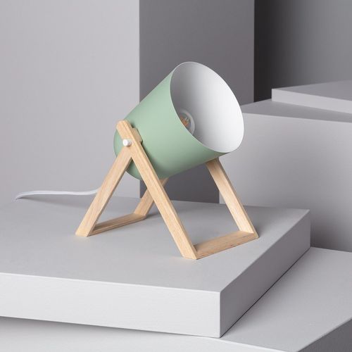 Lampe À Poser Métal Kiume Vert Céladon