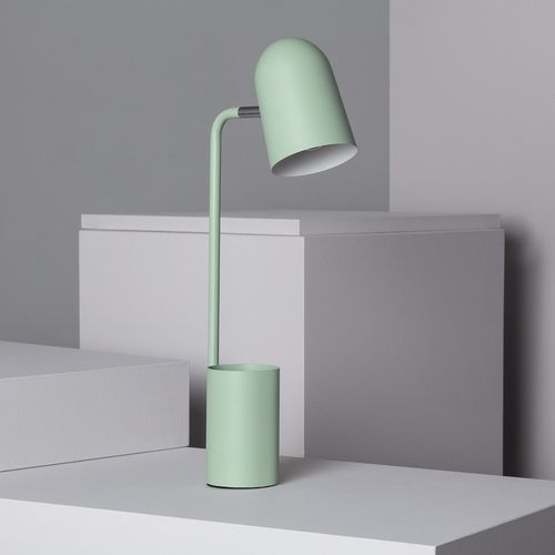 Lampe De Bureau Flex Métal Waal Avec Porte-Crayons Jade 90 Mm