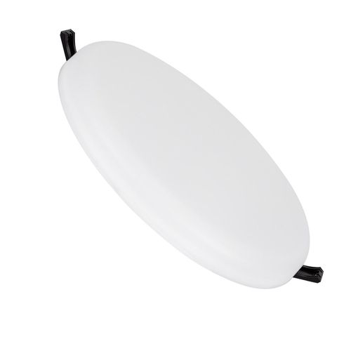 Dalle LED Ronde Slim Surface 36W IP54 Coupe Ø200mm Blanc Neutre 4000K 225 mm