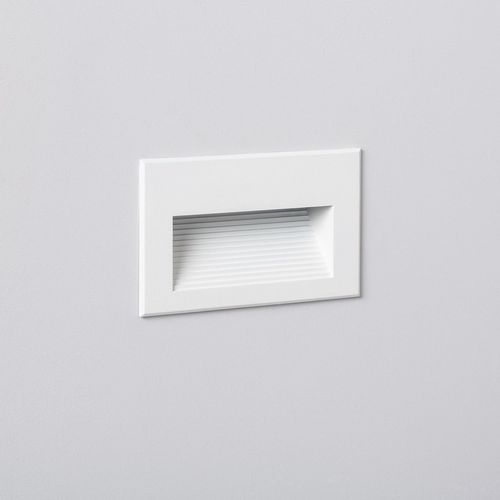 Balise Led Extérieure 5w Encastrable Au Mur Goethe Horizon Blanche Blanc Chaud 2700k