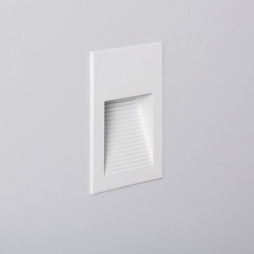 Balise Led Extérieure 5w Encastrable Au Mur Goethe Blanche Blanc Chaud 2700k