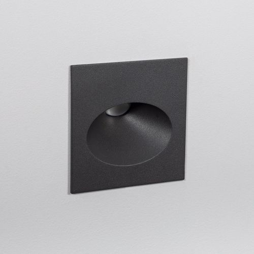 Balise Extérieure Murale Led Encastrable 3w Coney Grise Blanc Neutre 4000k