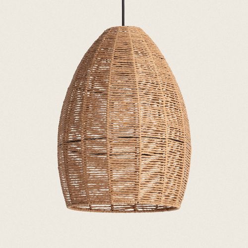 Suspension Papier Tressé Mahali Naturel