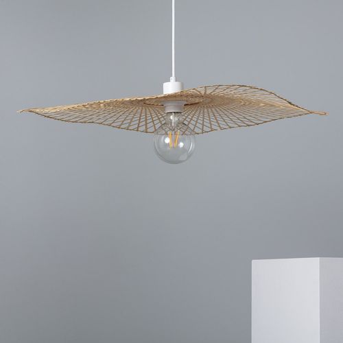 Suspension Rotin Longnan Small Naturel