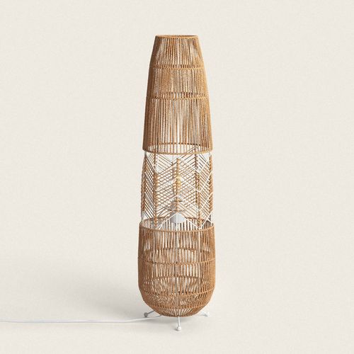 Lampadaire Papier Tressé Satie Naturel