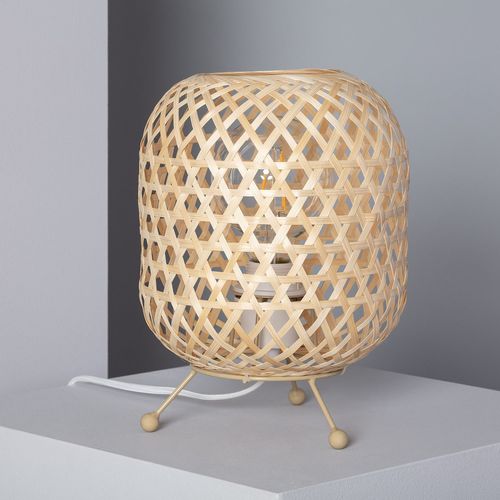 Lampe À Poser Rotin Chia Naturel