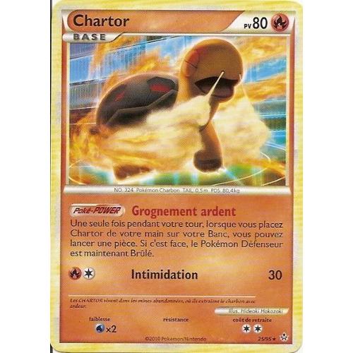 Chartor Base - Heartgold Soulsilver Déchainement - 80 Pv 25/95