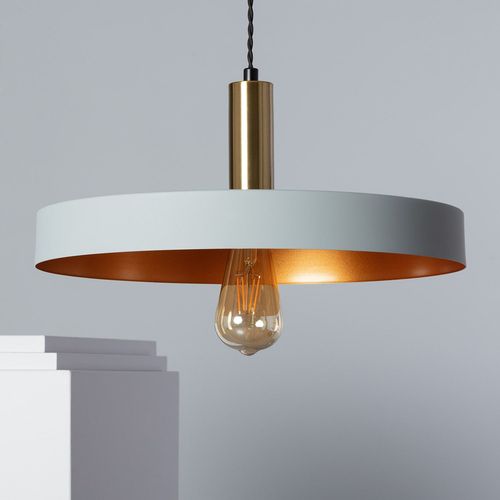 Suspension Métal Furiko Gris