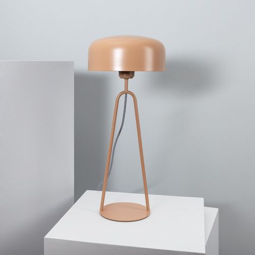Lampe À Poser Métal Luca Beige