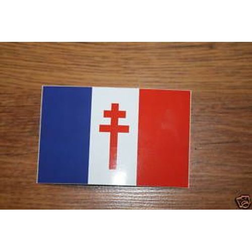 Autocollant Des Forces Francaises Libres Ffl  Ww2