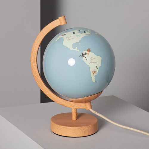 Lampe À Poser Bola Mundo Brun Clair