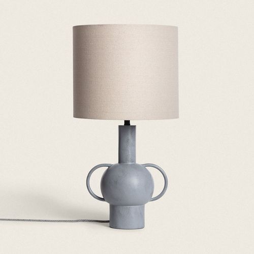 Lampe À Poser Résine Goslar Gris