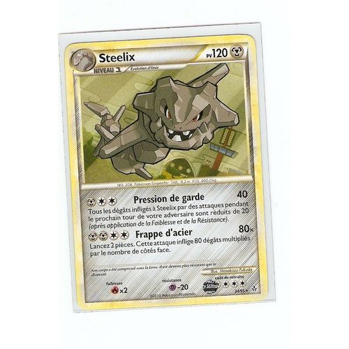 Steelix Niv 1 "Hs Dechainement" 120 Pv 34/95