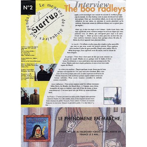 Start'up  N° 2 : Interview The Boo Radleys