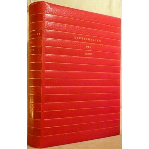 Dictionnaire Des Jeux