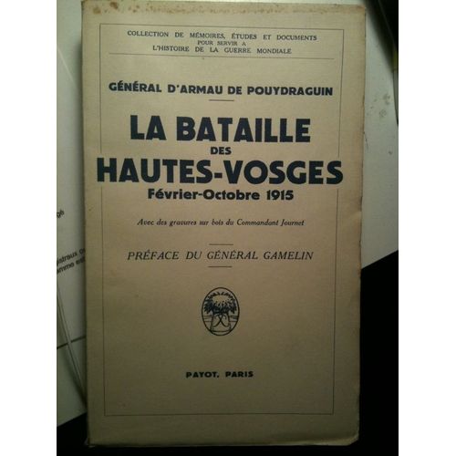 La Bataille Des Hautes Vosges Février Octobre 1915