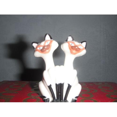 La Belle Et Le Clochard - Figurine Chats Siamois - Disney