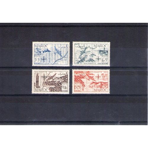 Pa 1950 - Nr 75 À 78- Au Profit Des Oeuvres De Solidadité