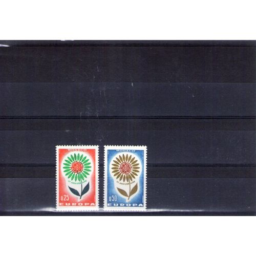 1963 - Nr 652 À 653 - Europa