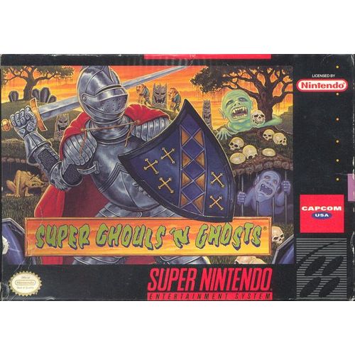 Super Ghouls 'n Ghosts (Version Us) Super Nes Super Nintendo - Super Nes