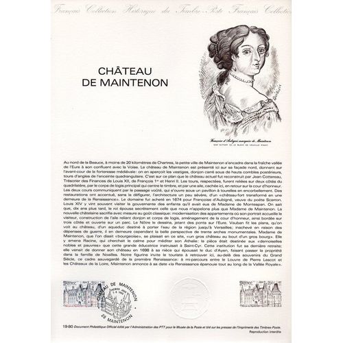 Château De Maintenon - Maintenon Le 7 Mai 1980