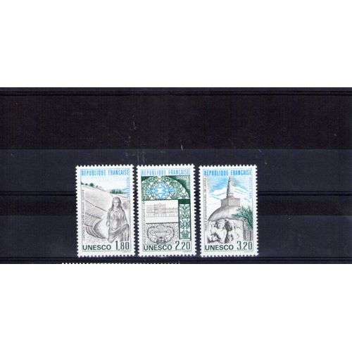 1985 - Nr 88 À 90 - Unesco Patrimoine Universel