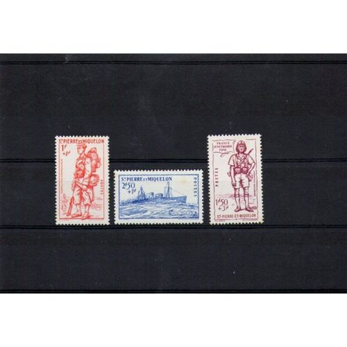 1941 - Nr 207 À 209 - Defense De L'empire