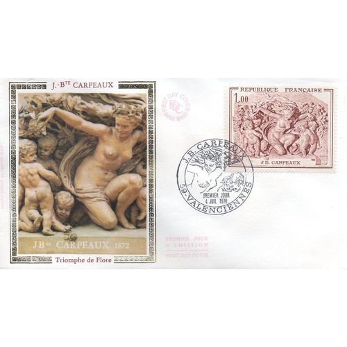 J.B. Carpeaux - Valenciennes - Le 4 Juillet 1970 - Fdc 1er Jour - Ref. 010 064