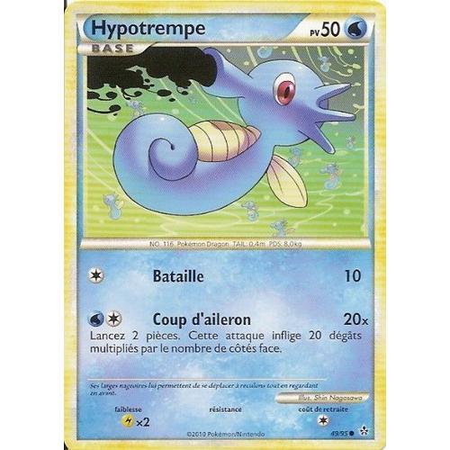 Hypotrempe Base - Heartgold Soulsilver Déchainement - 50 Pv 49/95