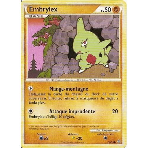 Embrylex Base - Heartgold Soulsilver Déchainement - 50 Pv 50/95