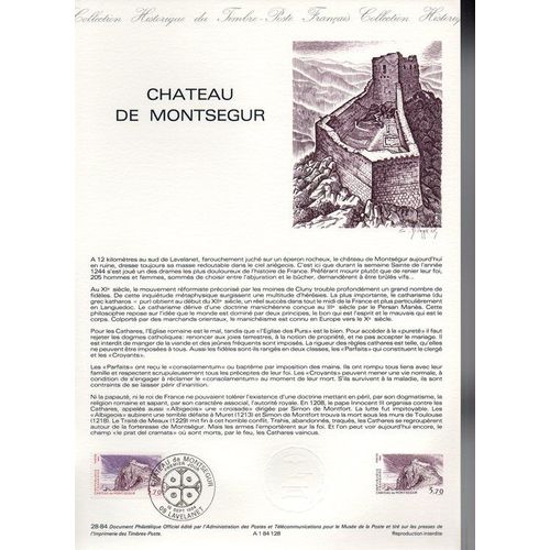 Château De Montsegur - Lavelanet Le 15 Septembre 1984