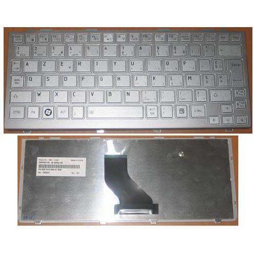 Clavier AZERTY Français Gris pour Toshiba Satellite NB200 NB201 PORTEGE T110 T115