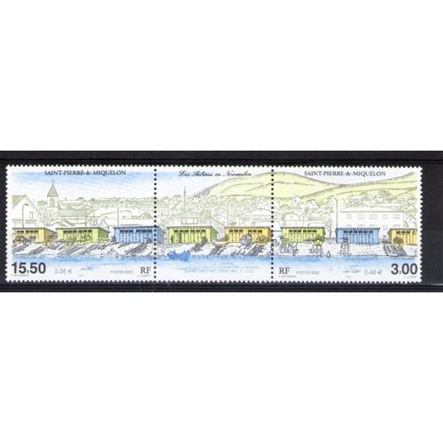 2000 - Nr 724 À 725 - Les Salines En Novembre