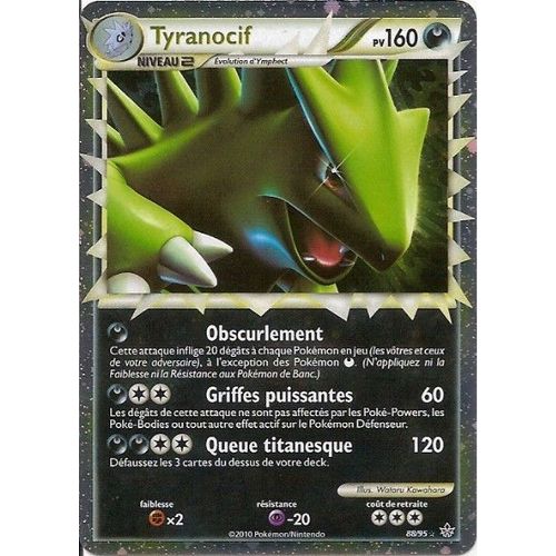 Tyranocif Prime Niv.2 - Heartgold Soulsilver Déchainement - 160 Pv 88/95