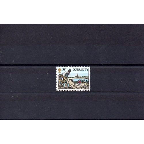 Angleterre - Guernesey - 1984 - N°302 - Travaux De Fortification