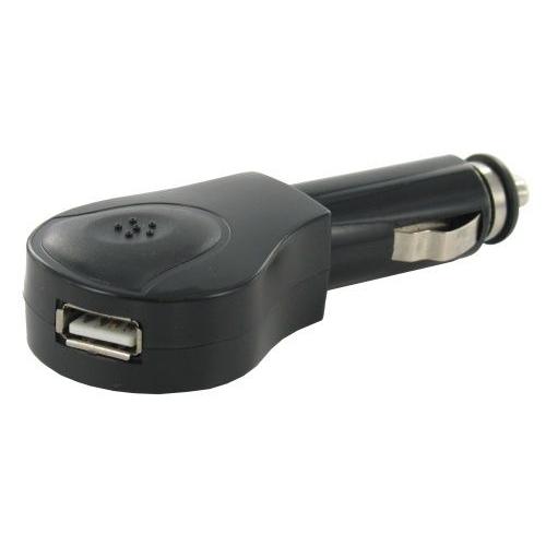 Adaptateur USB allume-cigare universel - noir