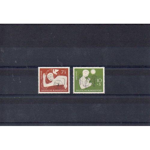 Allemagne Fédérale - 1956 - N°111 Et 112 - Pour La Jeunesse