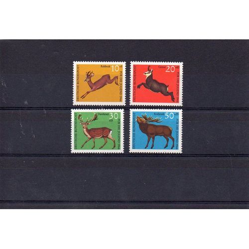 Allemagne Fédérale - 1966 - N°364 À 367 - Pour La Jeunesse