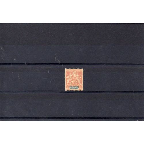Oceanie - 1892 - N° 10 Type Sage - Trace De Charniere
