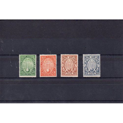 Vatican - 1933 - N° 40 À 43 - Année Sainte - Légeres Traces De Charnieres