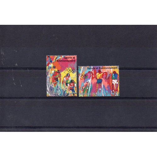 Nations Unies - Genève - 1996 - N° 317 Et 318 - Centenaire Des Jeux Olympiques