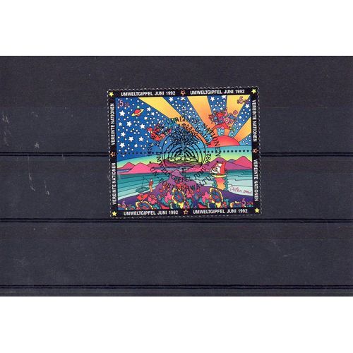 Nations Unies - Vienne - 1992 - N° 141 À 144 - Sommet Planete Terre