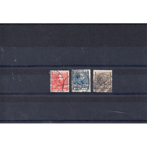 Danemark - 1904 - N° 43 À 45 - Christian Ix