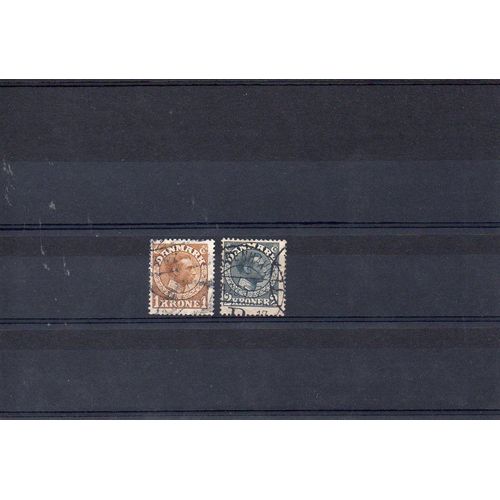 Danemark - 1913-19 - N° 82 Et 83 - Christian X