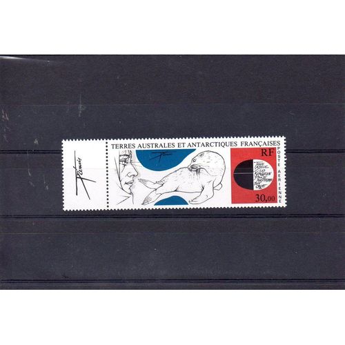 T A A F Aérien - 1985 - N°89 - Oeuvre De Tremors " Antartique "